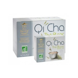 The Qi Cha blanc 18 infusettes