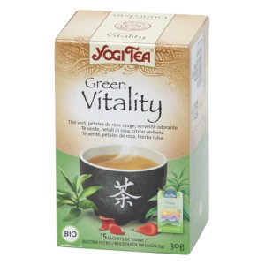 Yogi tea Vitality the vert 15 infusettes